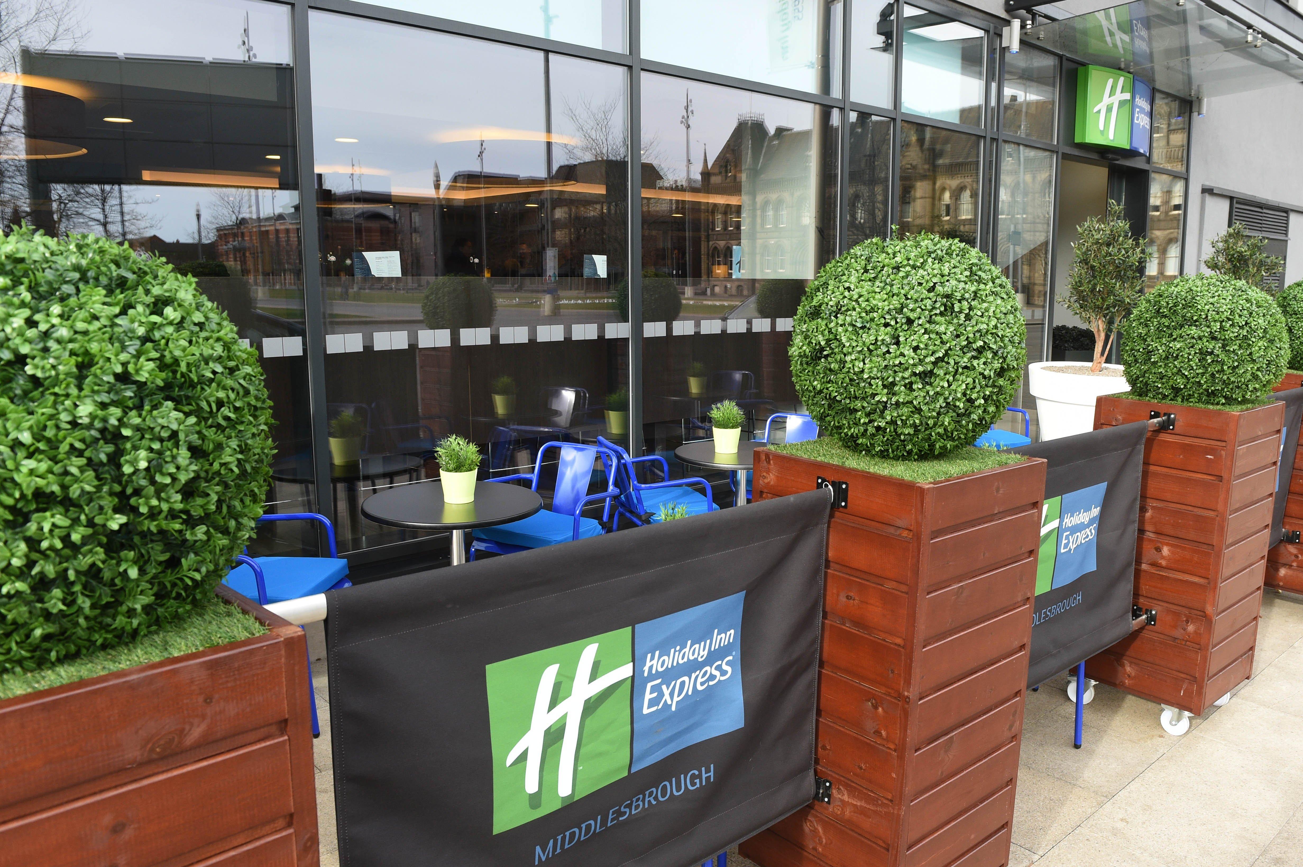 Holiday Inn Express Middlesbrough - Centre Square By Ihg Exterior foto