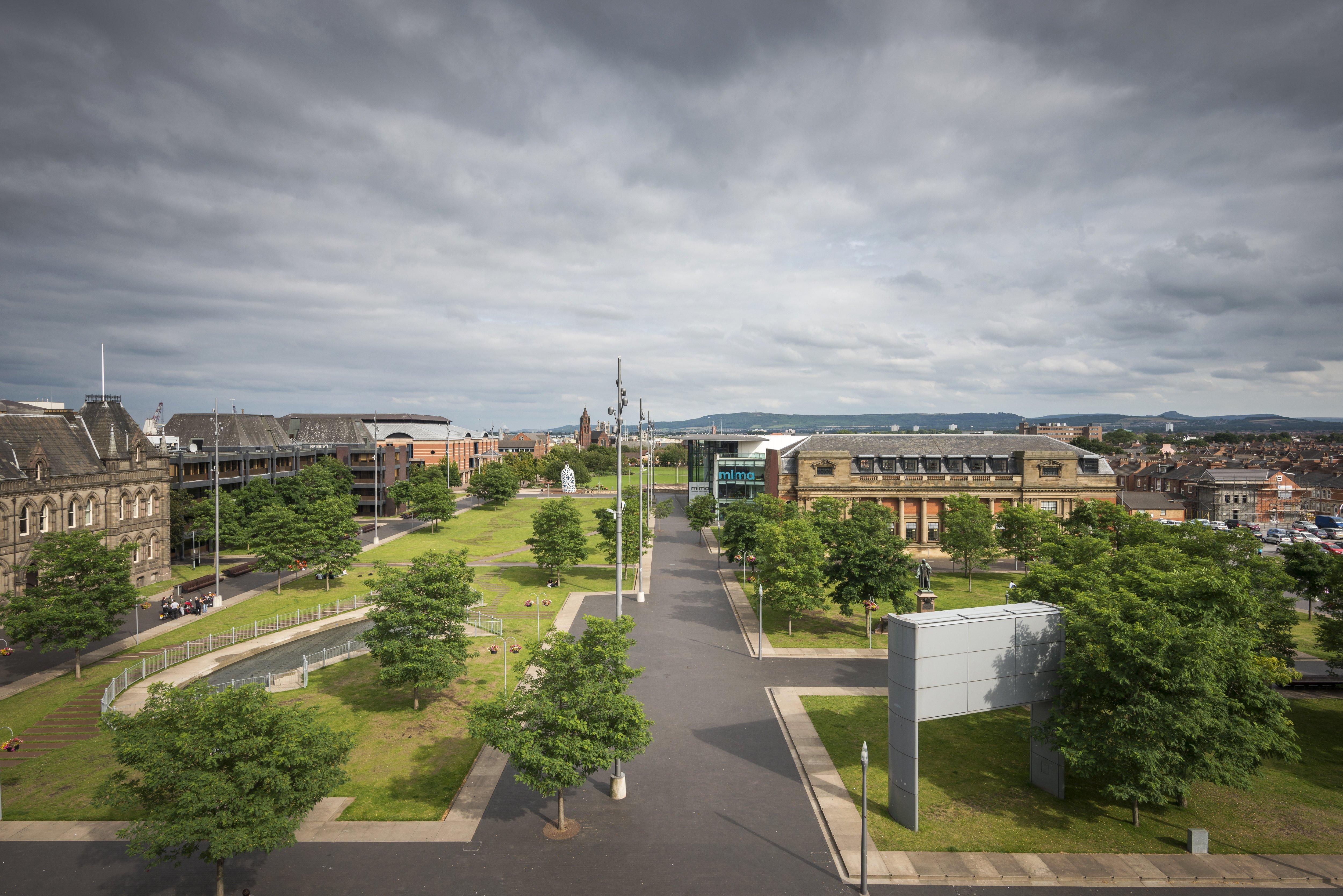 Holiday Inn Express Middlesbrough - Centre Square By Ihg Exterior foto